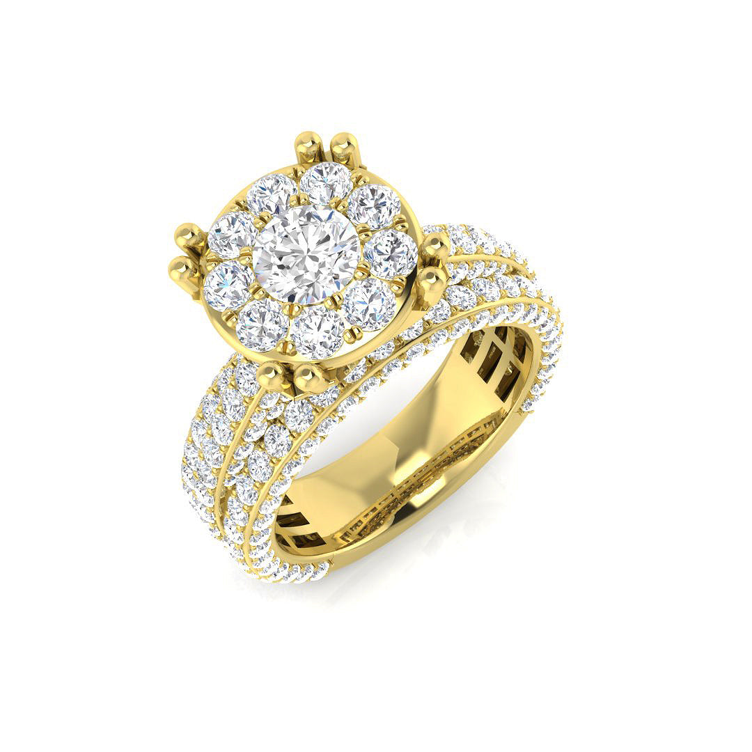 SR354 — Ring - 9k Yellow Gold