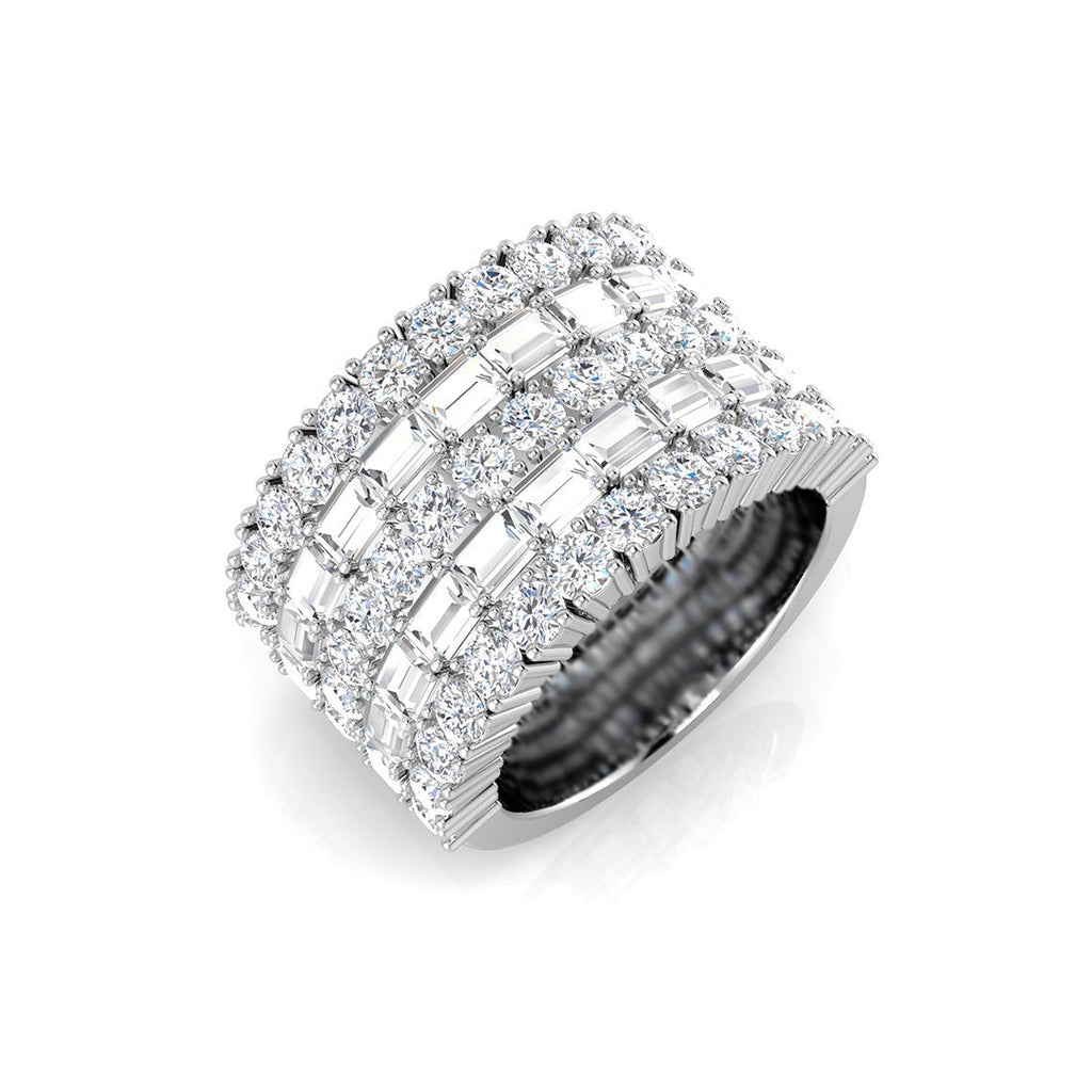 SR3555 — Ring - 9k White Gold