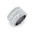 SR3555 — Ring - 9k White Gold