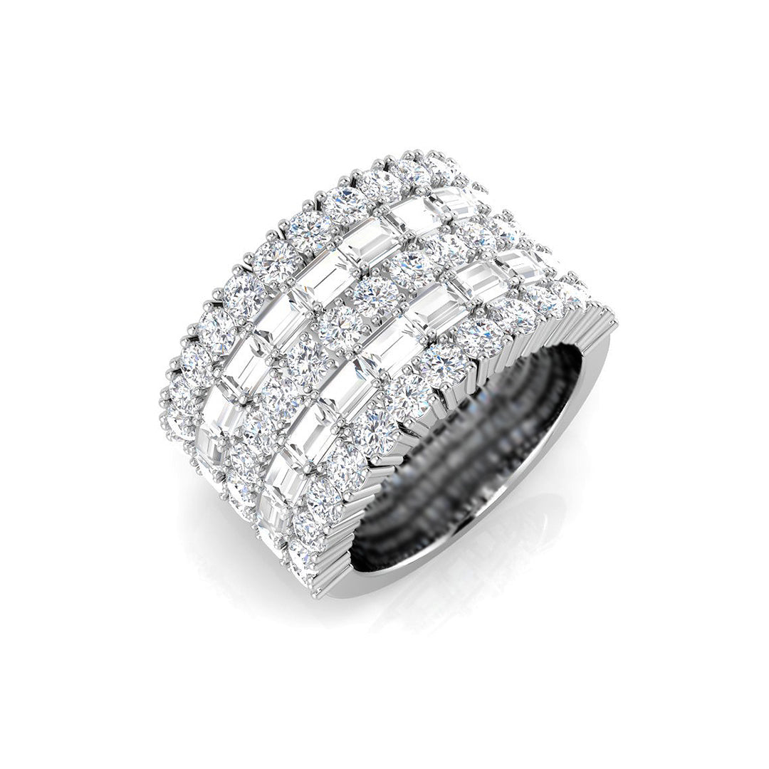 SR3555 — Ring - 9k White Gold