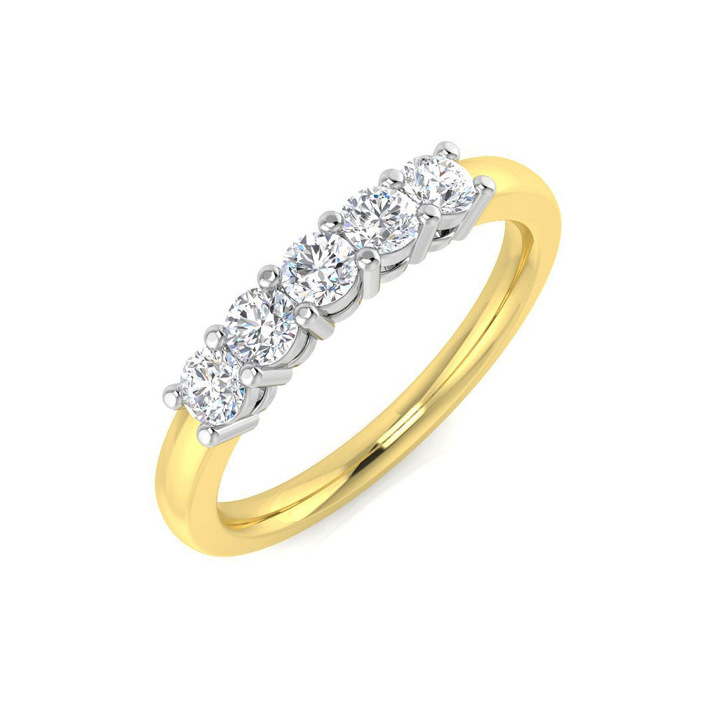SR3557 — Ring - 9k Two Tone