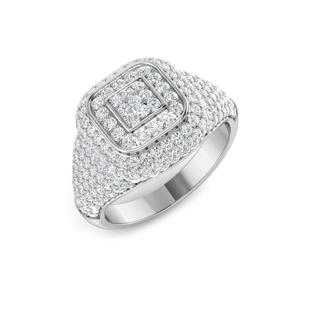 SR3574 — Ring - 9k White Gold