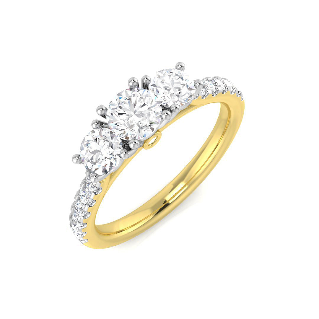 SR35 — Ring - 9k Yellow Gold