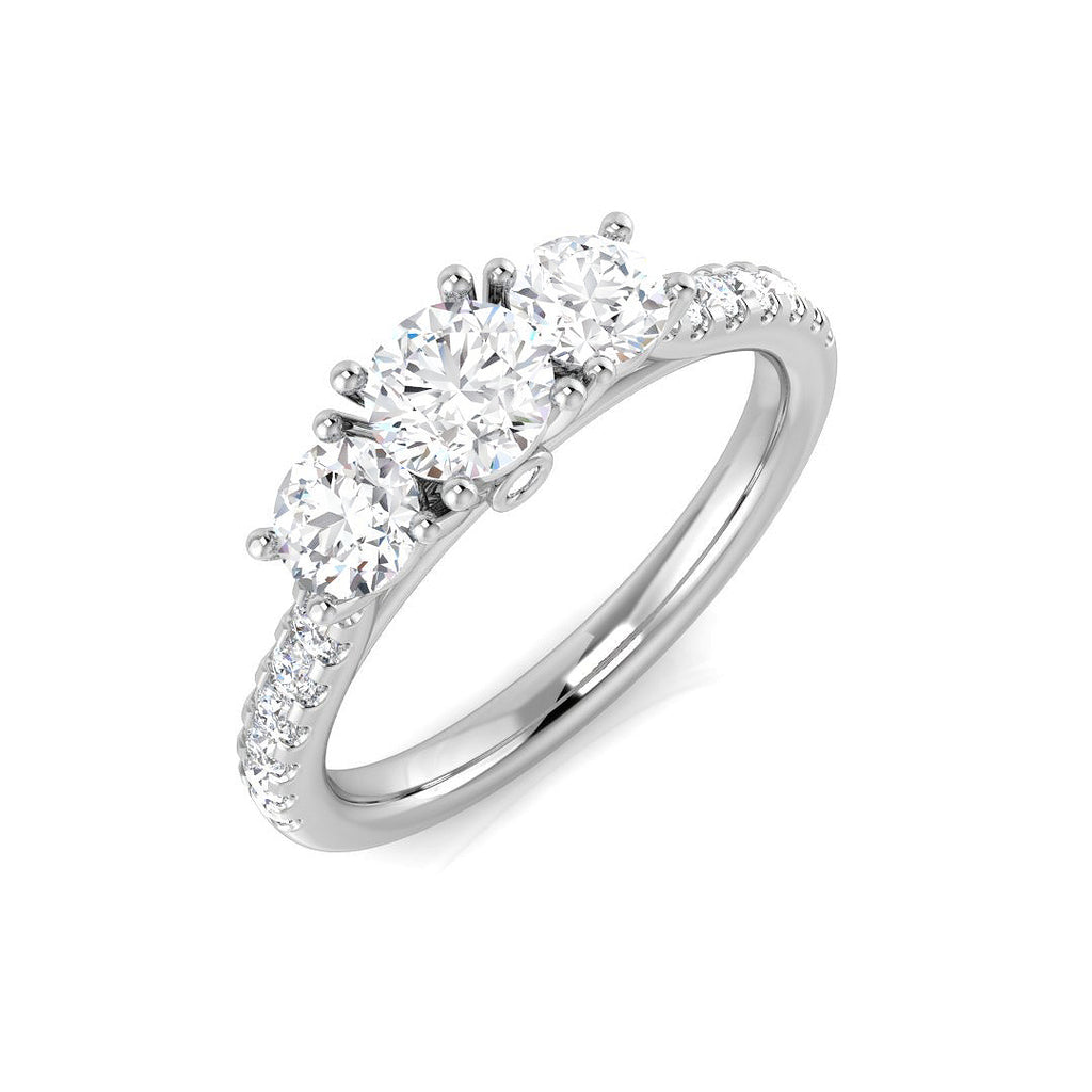 SR35 — Ring - 9k White Gold