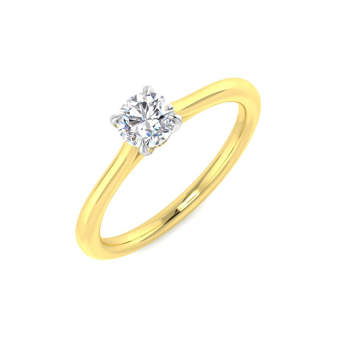 SR3634 — Ring - 9 KT Yellow Gold