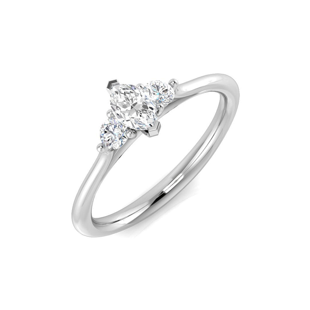 SR3660 — Ring - 9k White Gold