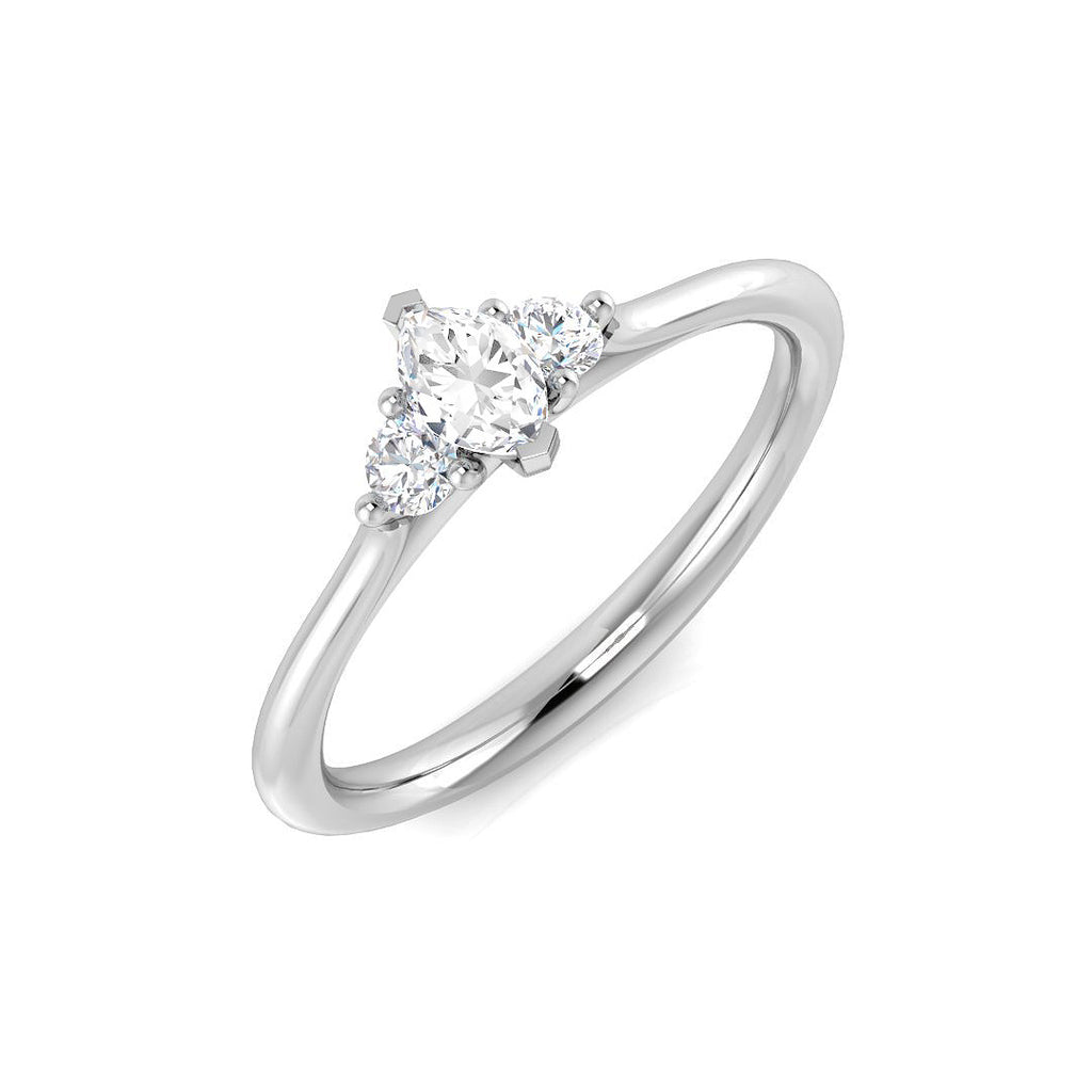 SR3661 — Ring - 9k White Gold