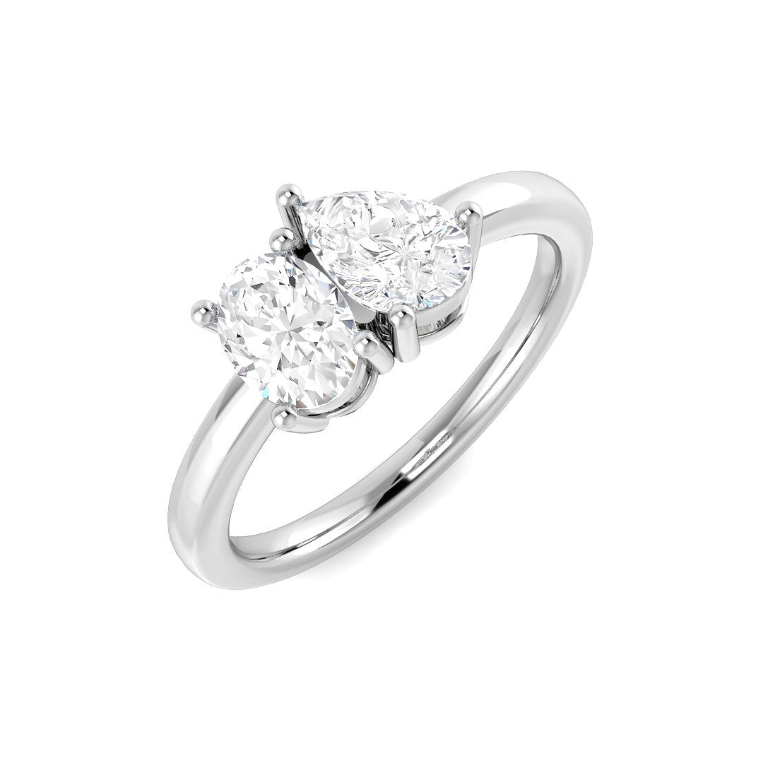 SR3662 — Ring - 9k White Gold