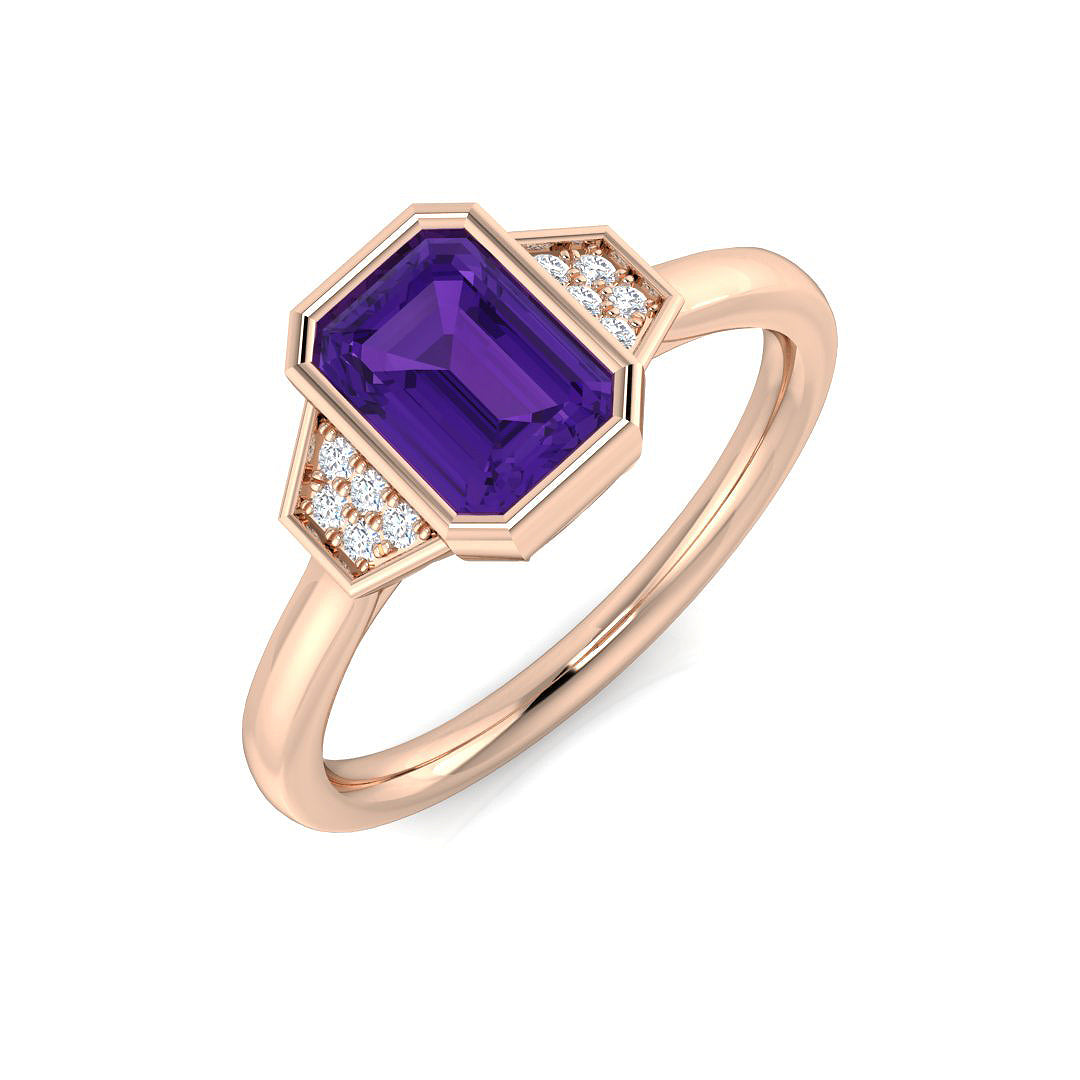 SR3668 — Ring - 9k Rose Gold
