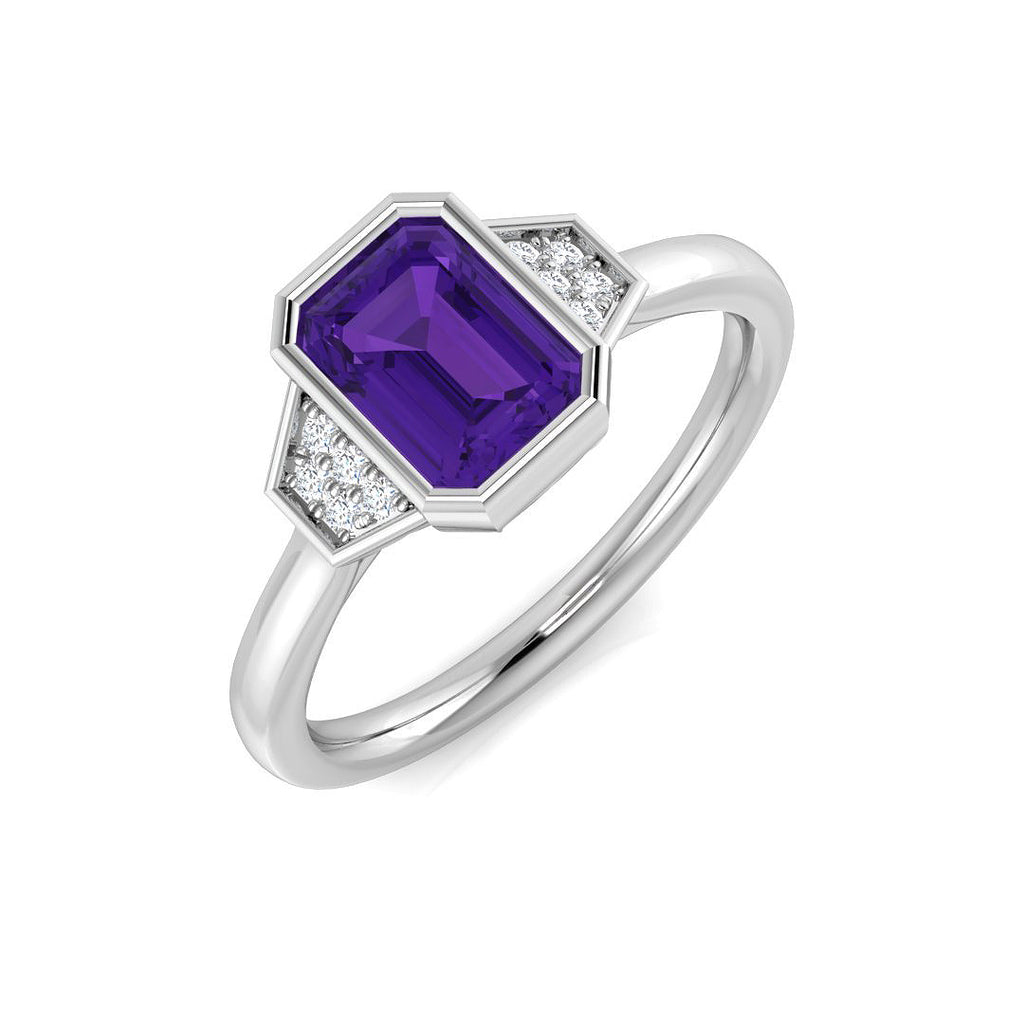 SR3668 — Ring - 9k White Gold