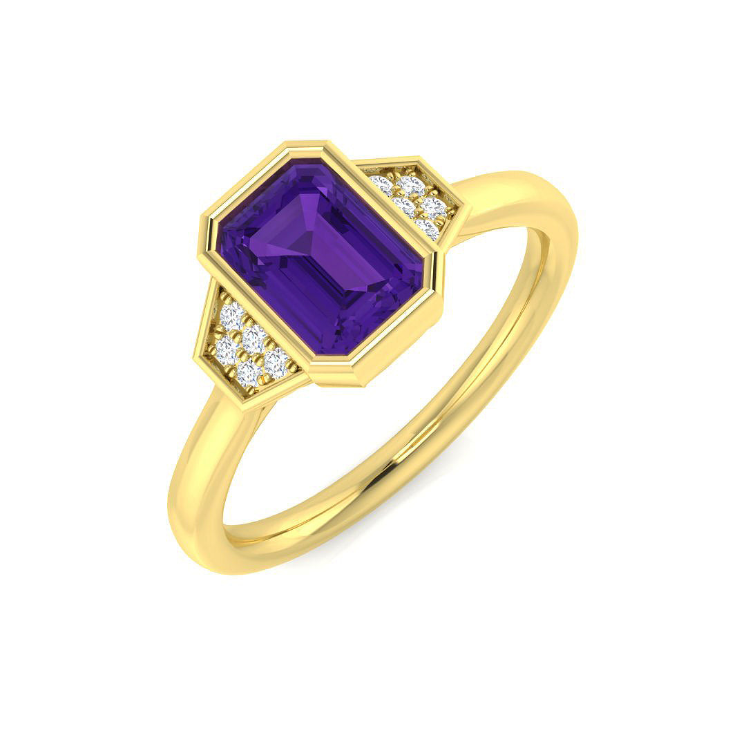 SR3668 — Ring - 9k Yellow Gold