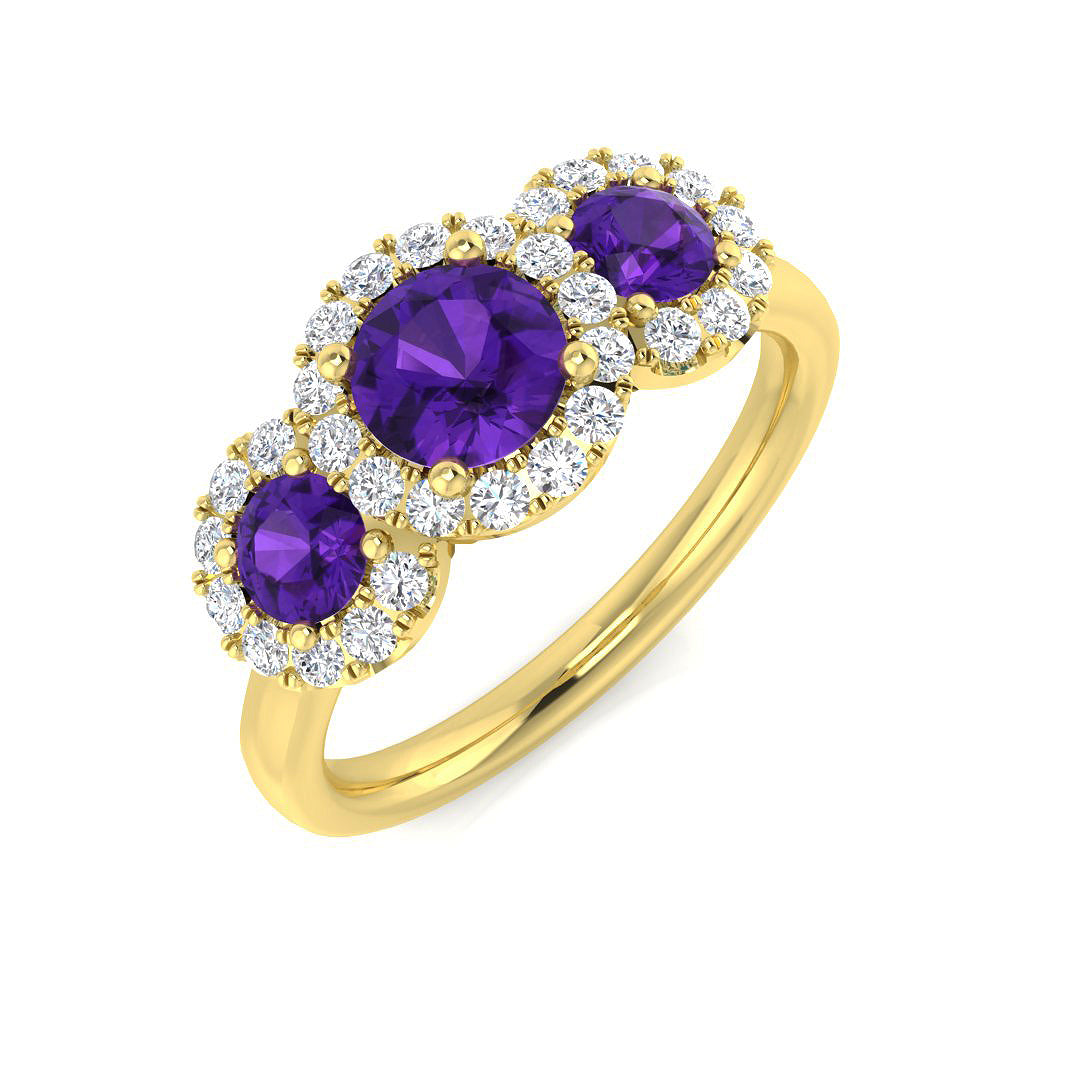 SR3672 — Ring - 9k Yellow Gold
