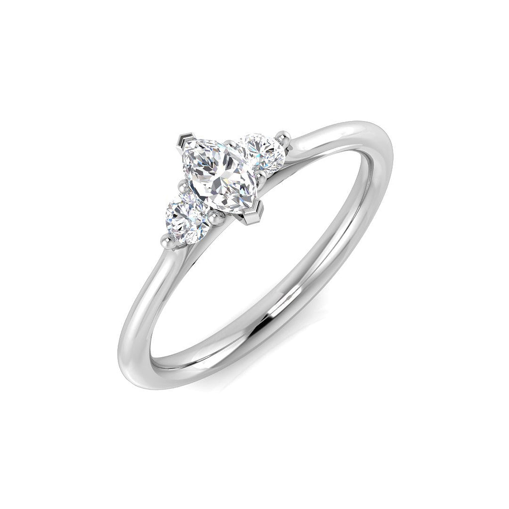 SR3676 — Ring - 9k White Gold