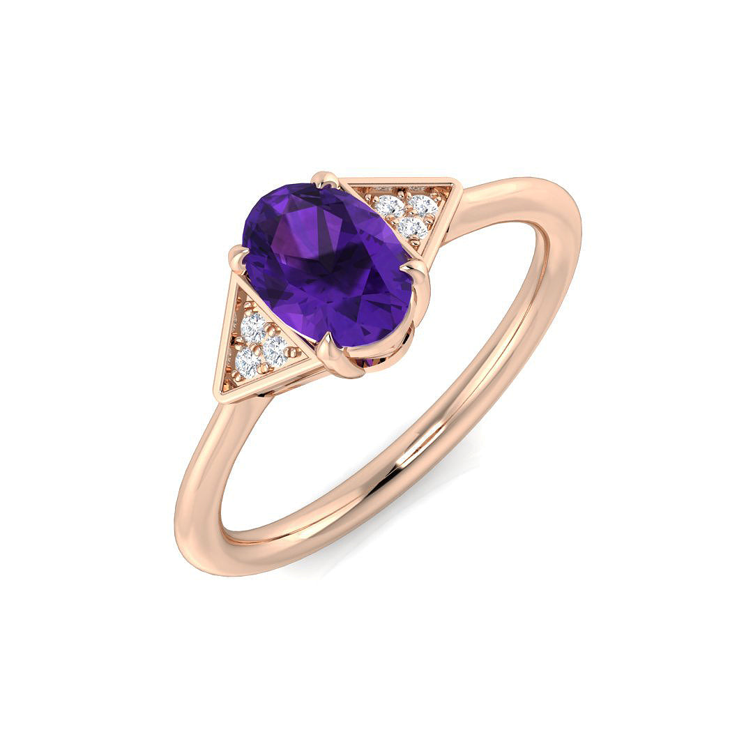 SR3684 — Ring - 9k Rose Gold