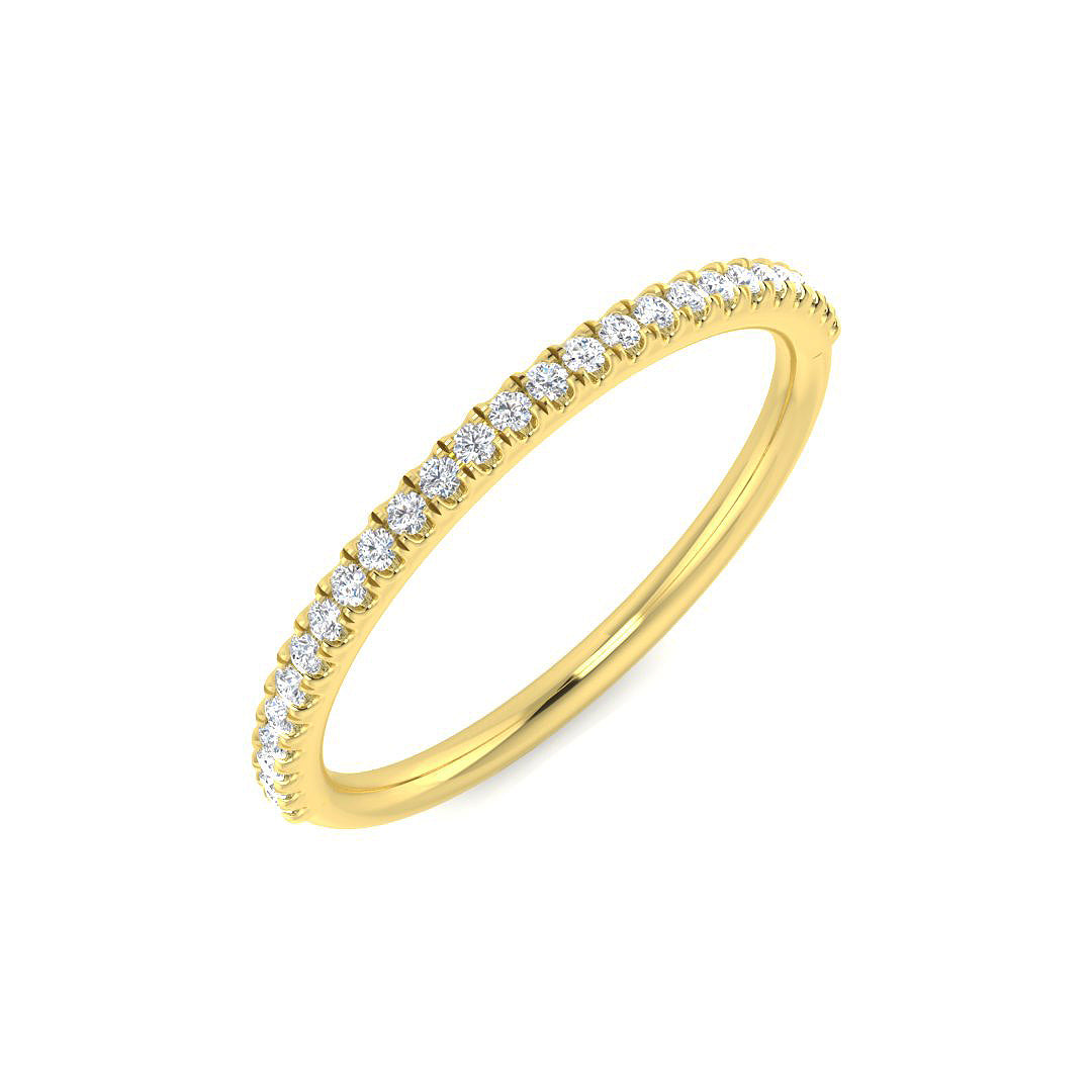 SR3686 — Ring - 9 KT Yellow Gold