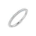 SR3688 — Ring - 9 KT White Gold