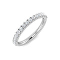 SR3690 — Ring - 9 KT White Gold