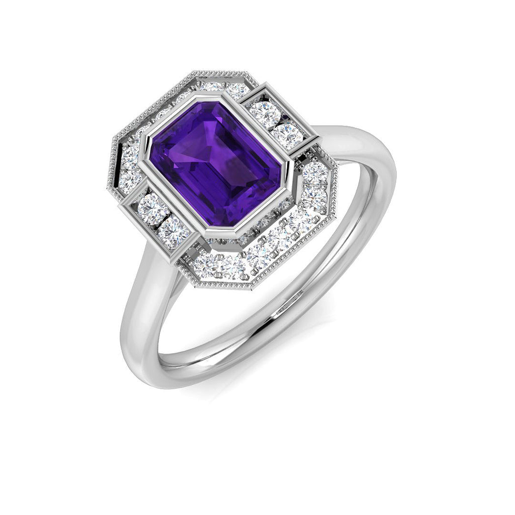 SR3713 — Ring - 9k White Gold