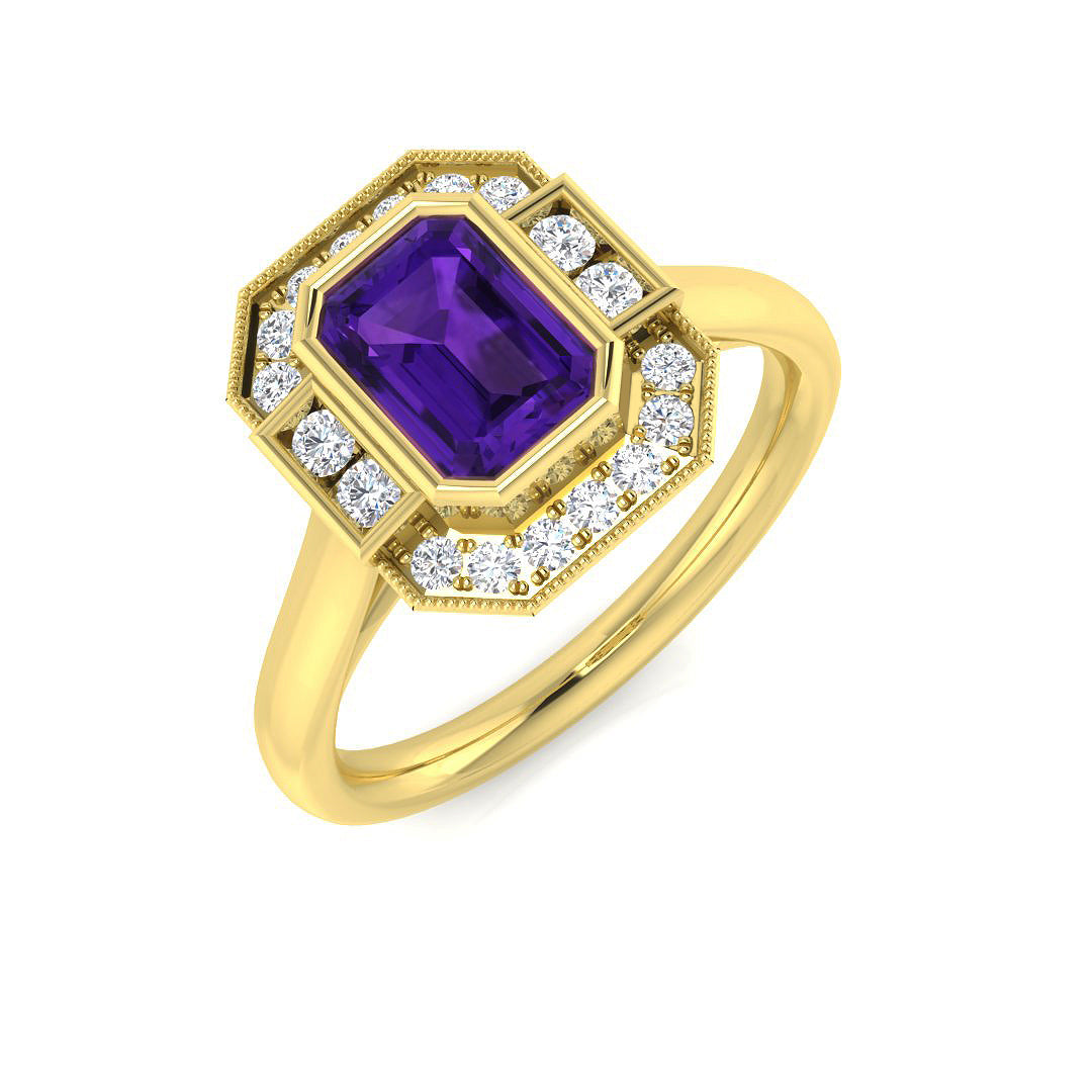 SR3713 — Ring - 9k Yellow Gold