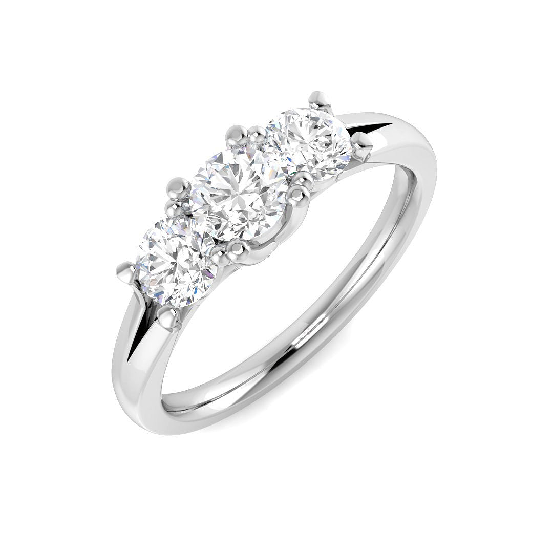 SR3735 — Ring - 9k White Gold