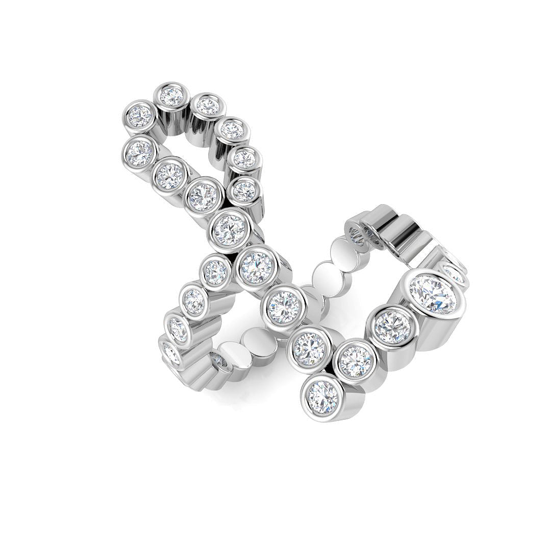 SR3739 — Ring - 9k White Gold