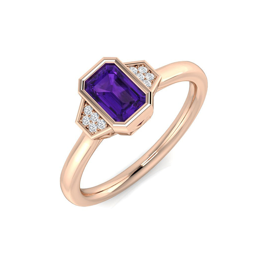 SR3746 — Ring - 9k Rose Gold