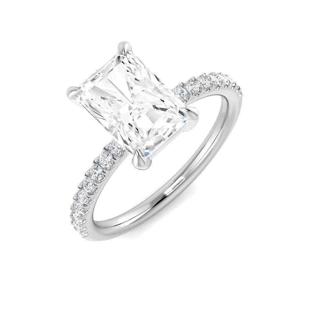 SR3774 — Ring - 9k White Gold