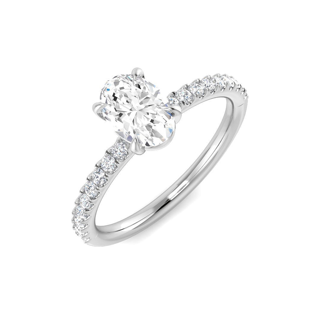 SR3779 — Ring - 9k White Gold