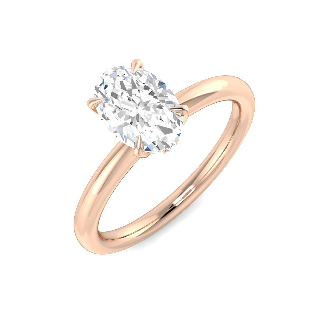 SR3783A — Ring - 9k Rose Gold