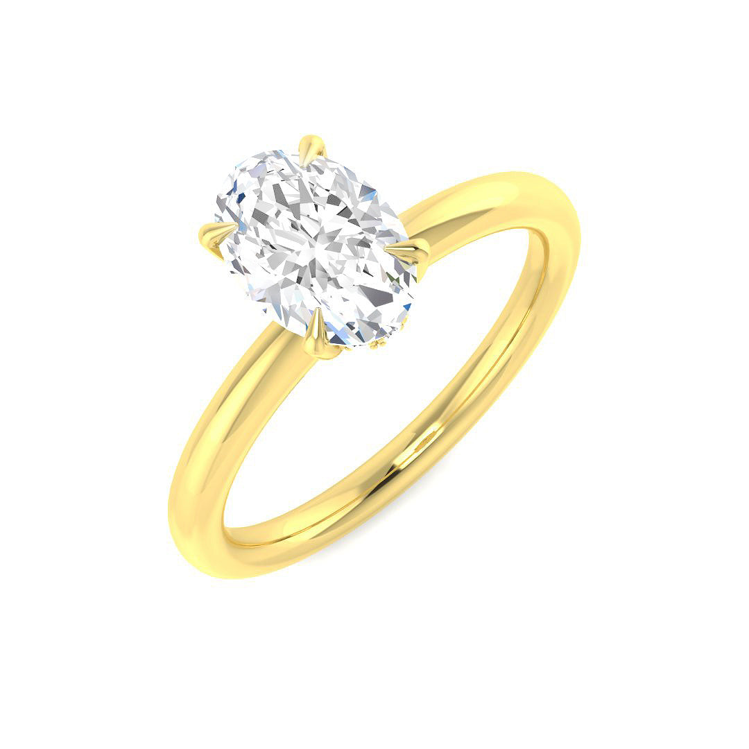 SR3783A — Ring - 9k Yellow Gold