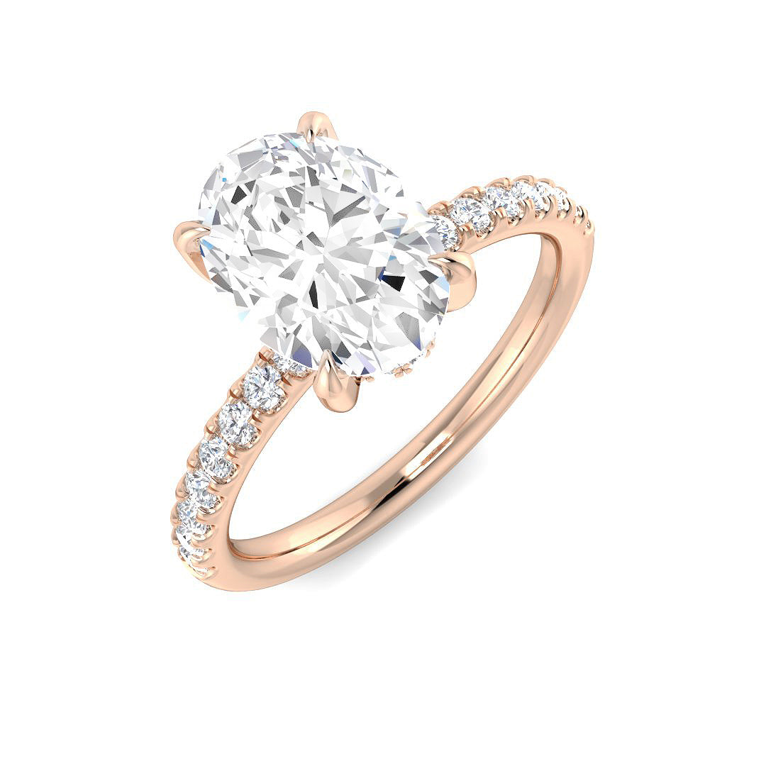 SR3788 — Ring - 9k Rose Gold