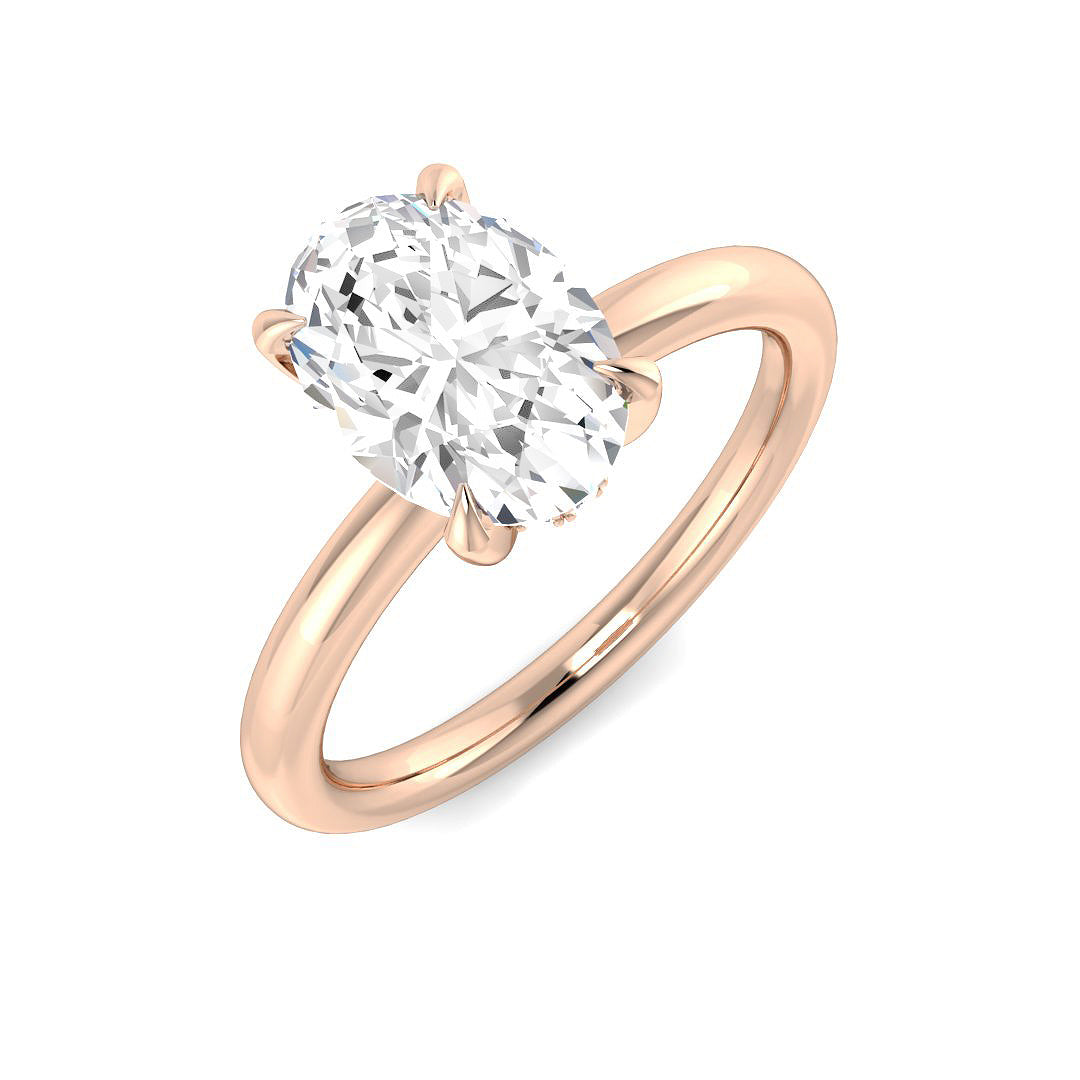 SR3789 — Ring - 9k Rose Gold