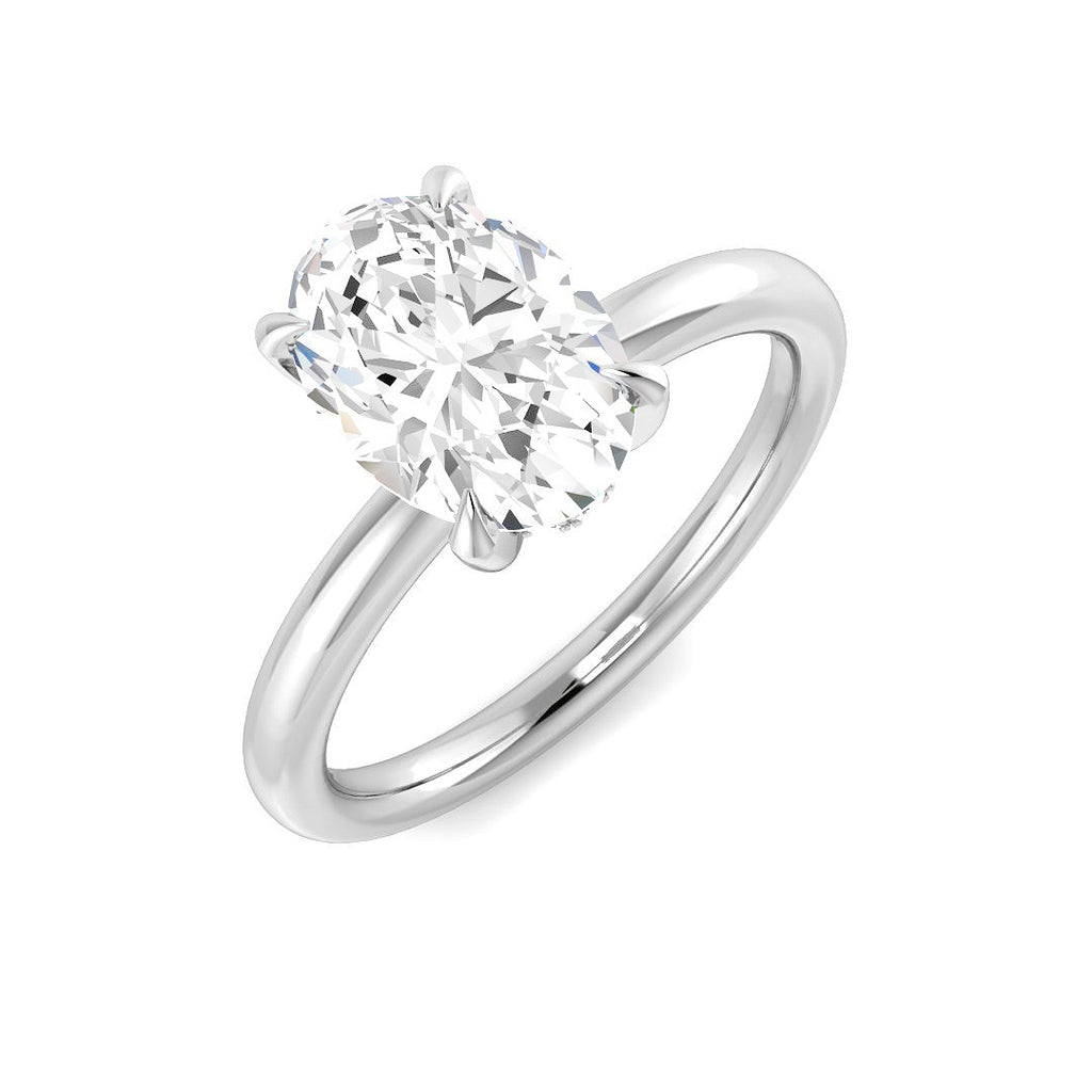 SR3789 — Ring - 9k White Gold
