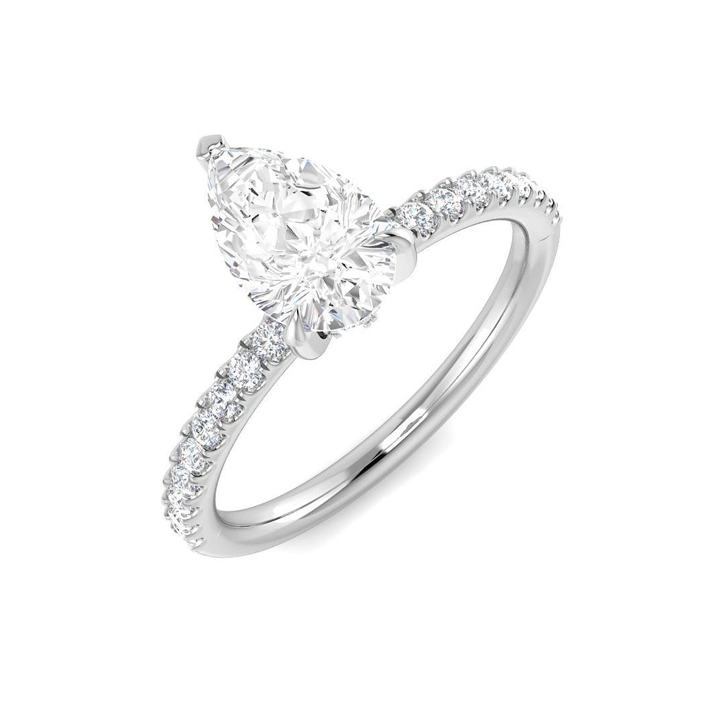 SR3794 — Ring - 9k White Gold