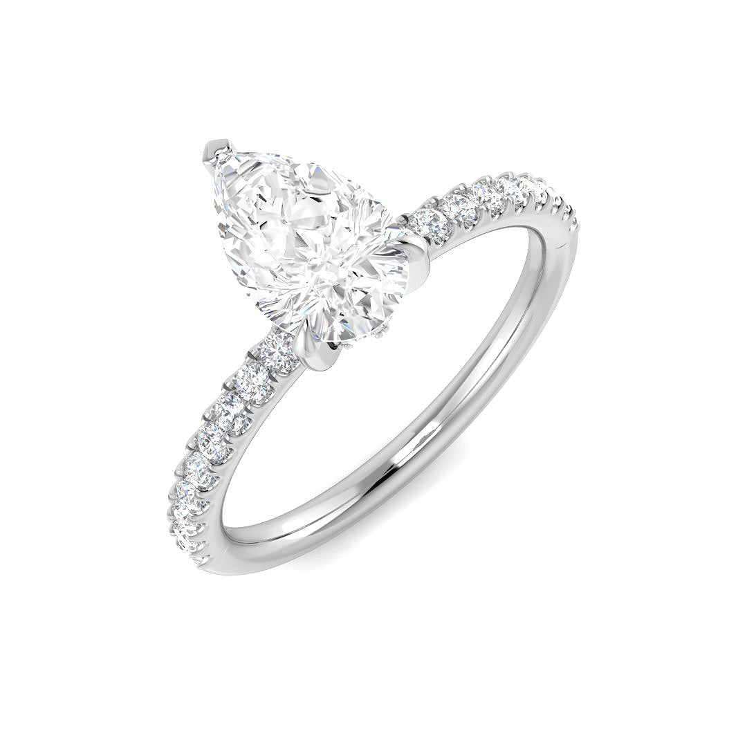 SR3794 — Ring - 9k White Gold