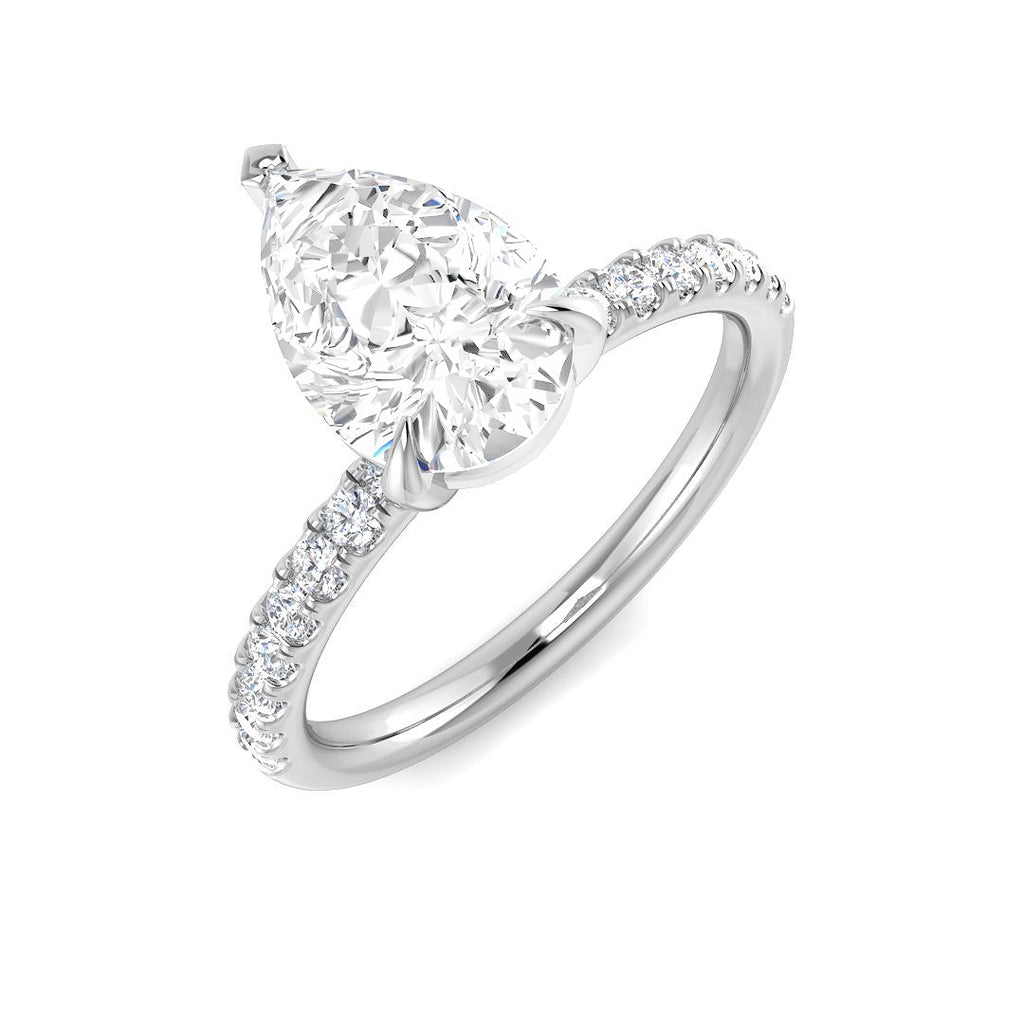 SR3799 — Ring - 9k White Gold