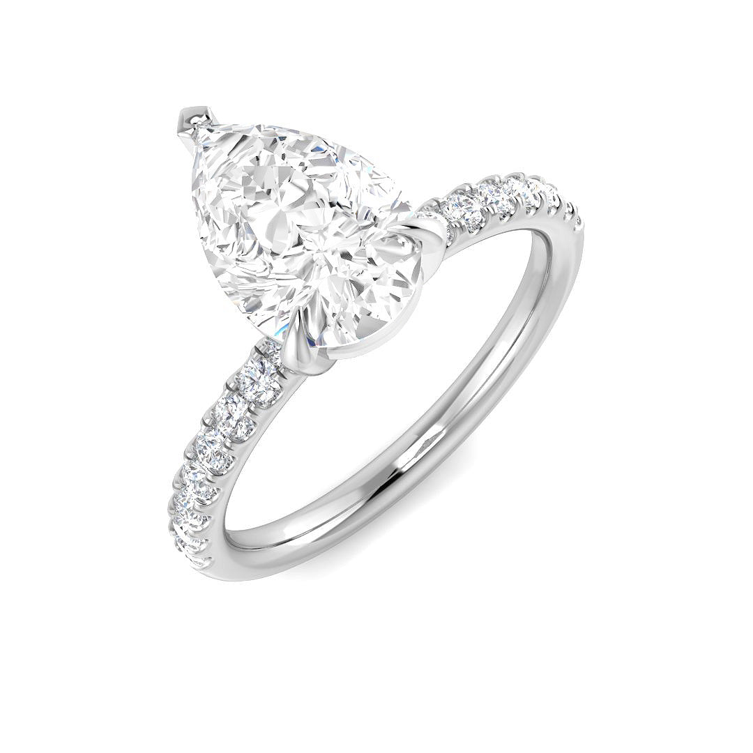 SR3799 — Ring - 9k White Gold