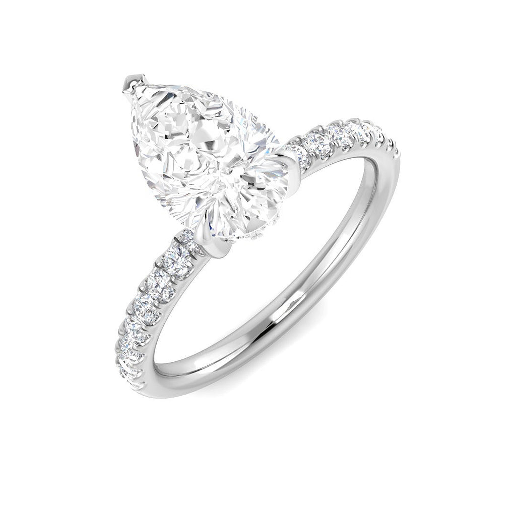 SR3800 — Ring - 9k White Gold
