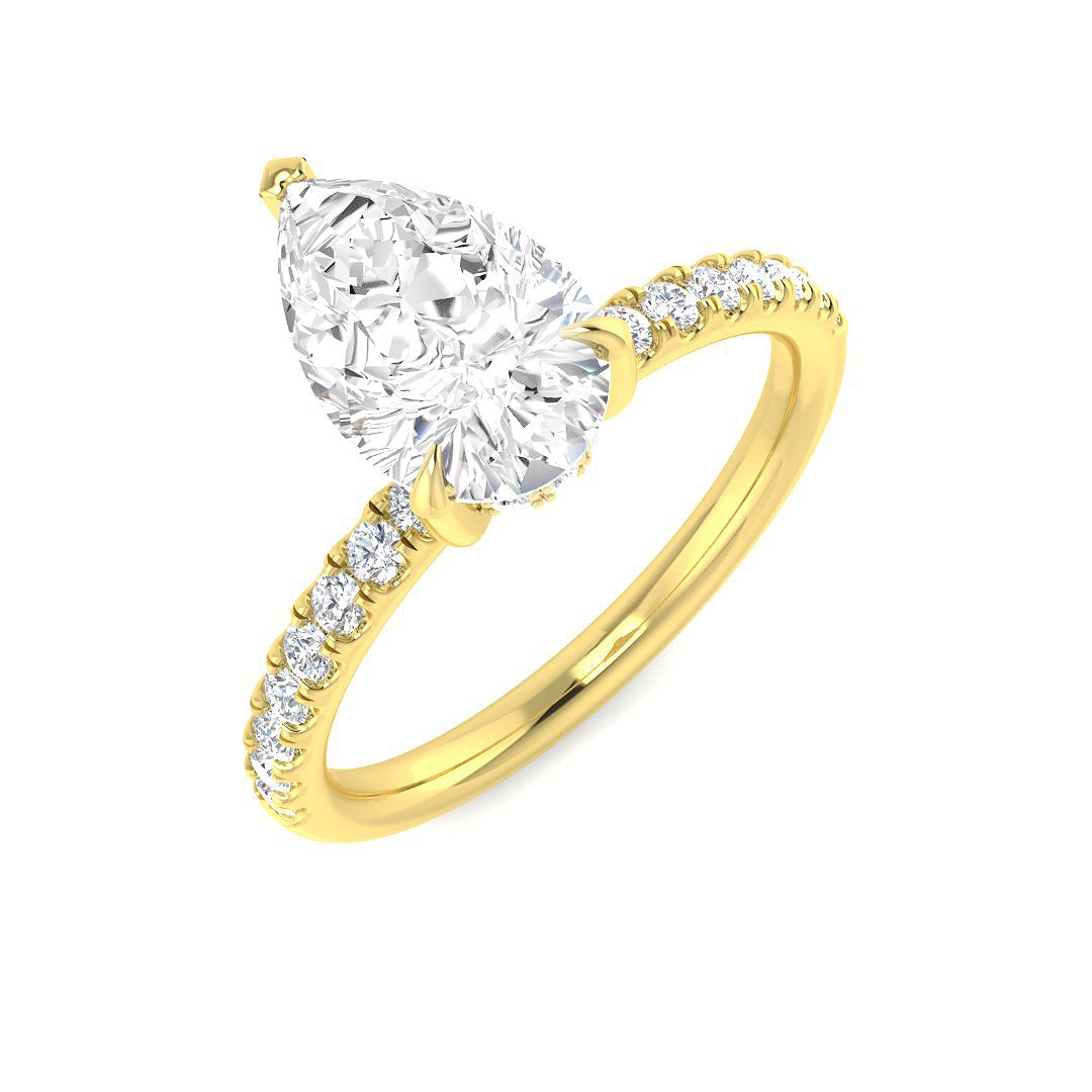 SR3800 — Ring - 9k Yellow Gold