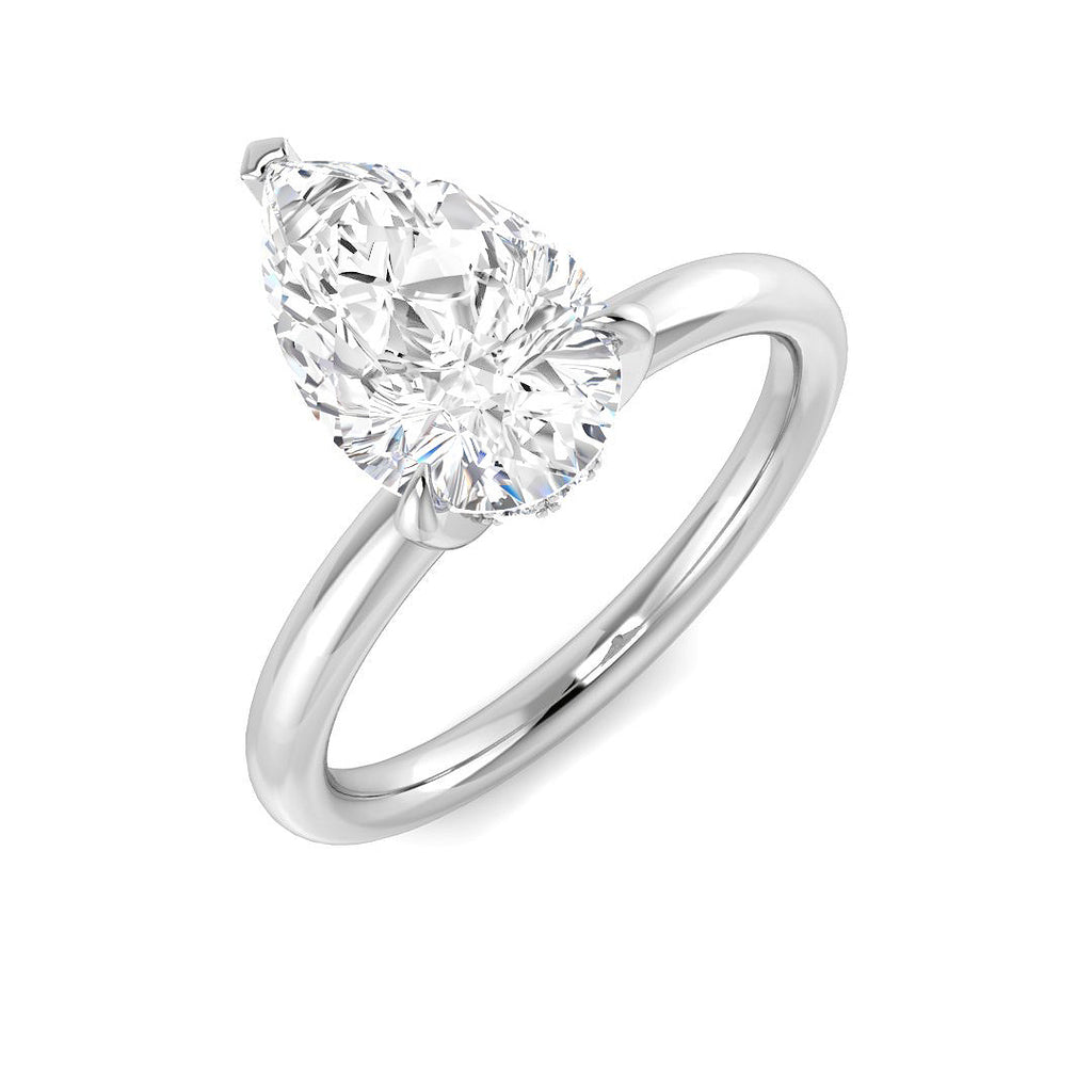 SR3802 — Ring - 9k White Gold