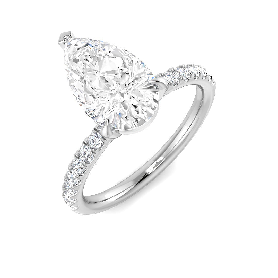 SR3803 — Ring - 9k White Gold