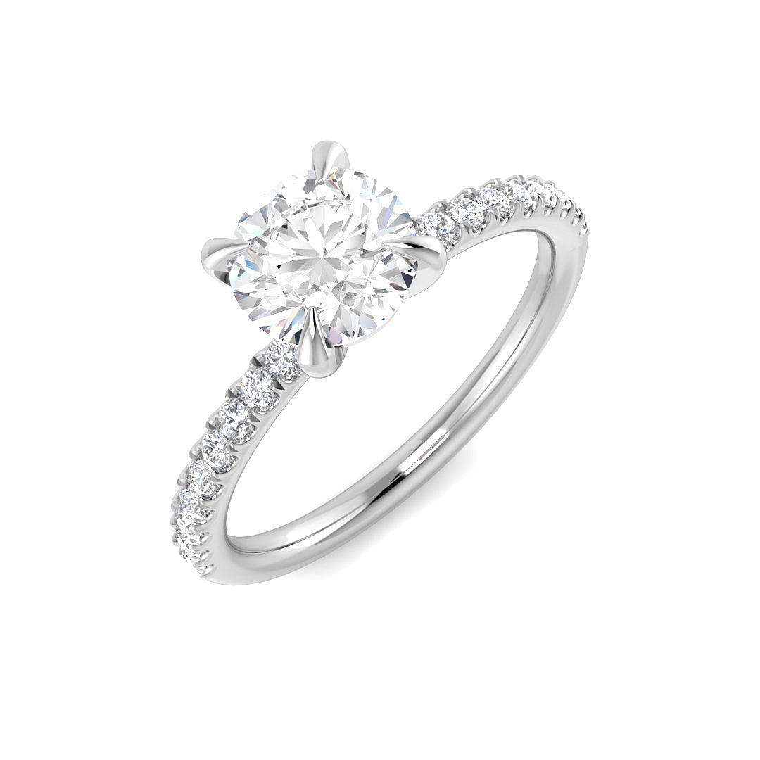 SR3811 — Ring - 18k White Gold