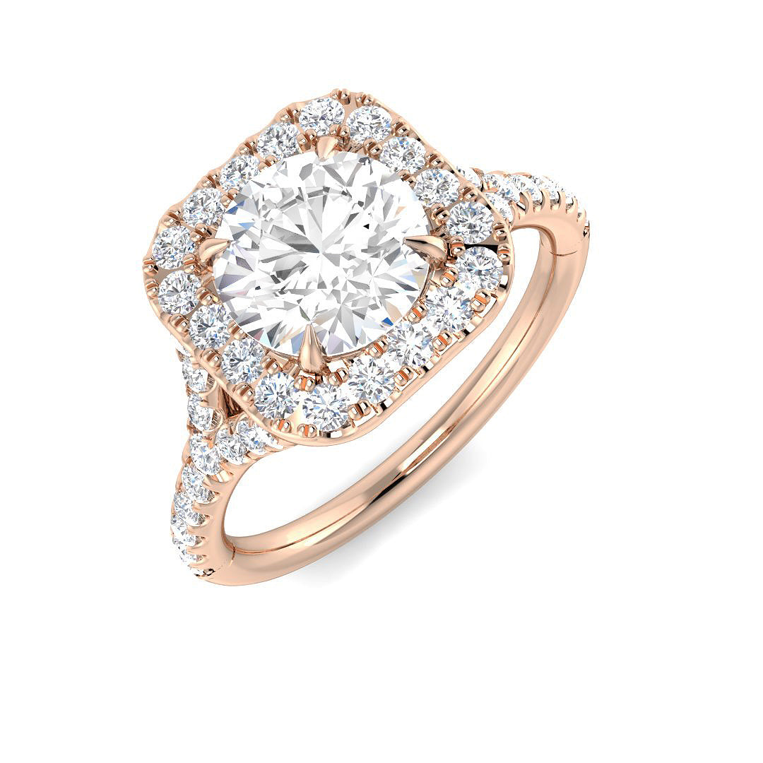 SR3812 — Ring - 9k Rose Gold