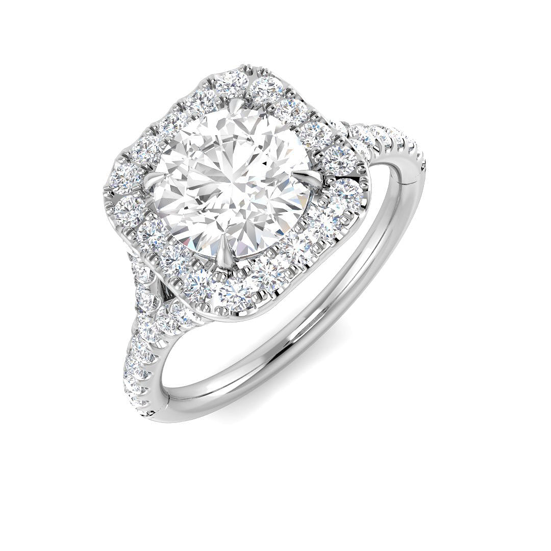 SR3812 — Ring - 9k White Gold