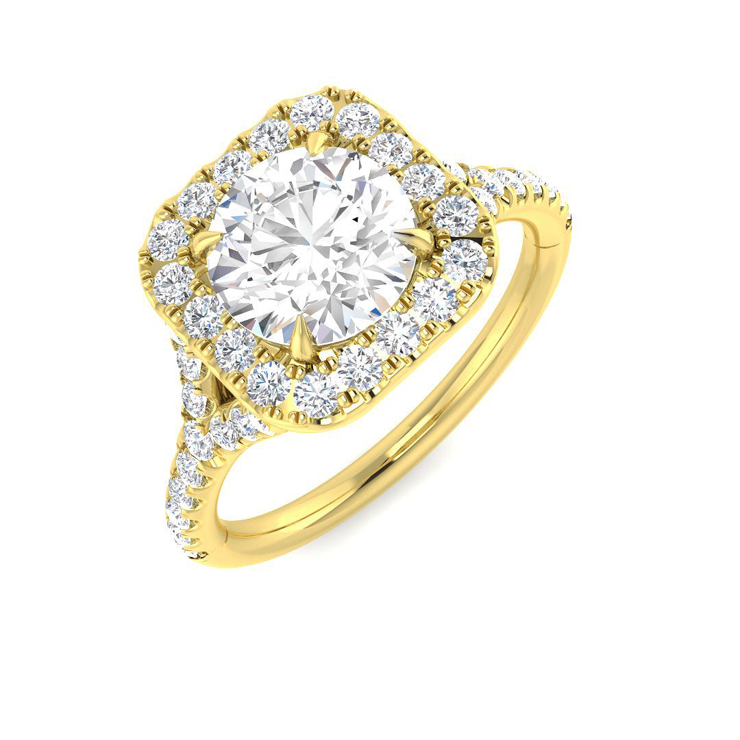 SR3812 — Ring - 18 KT Yellow Gold