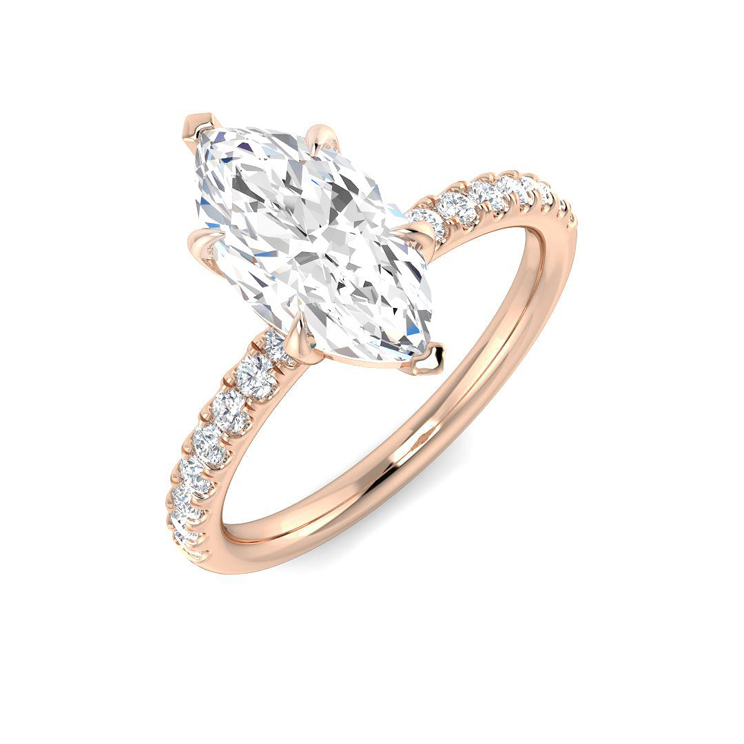SR3817 — Ring - 9k Rose Gold