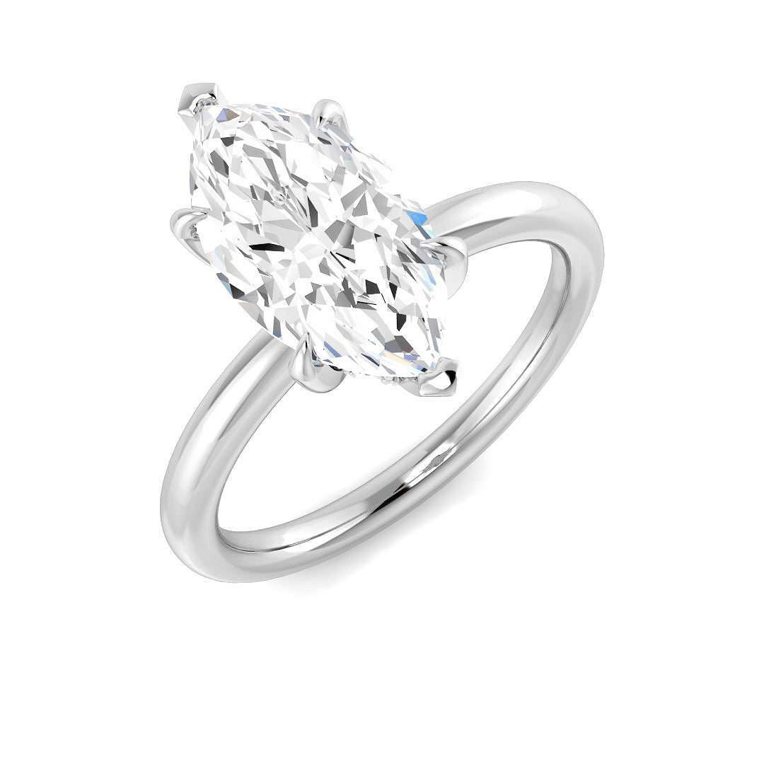 SR3818 — Ring - 9k White Gold