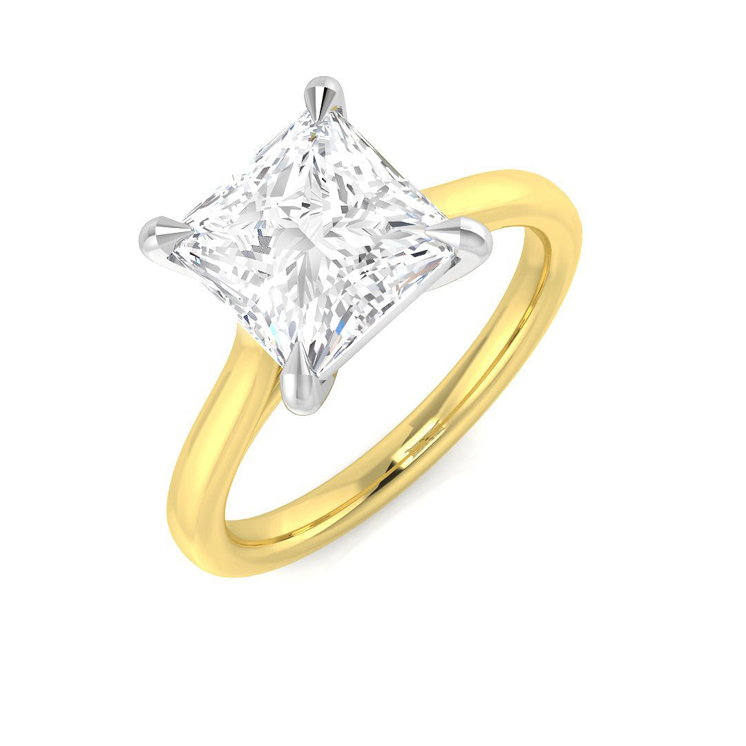 SR3847 — Ring - 18 KT Two Tone