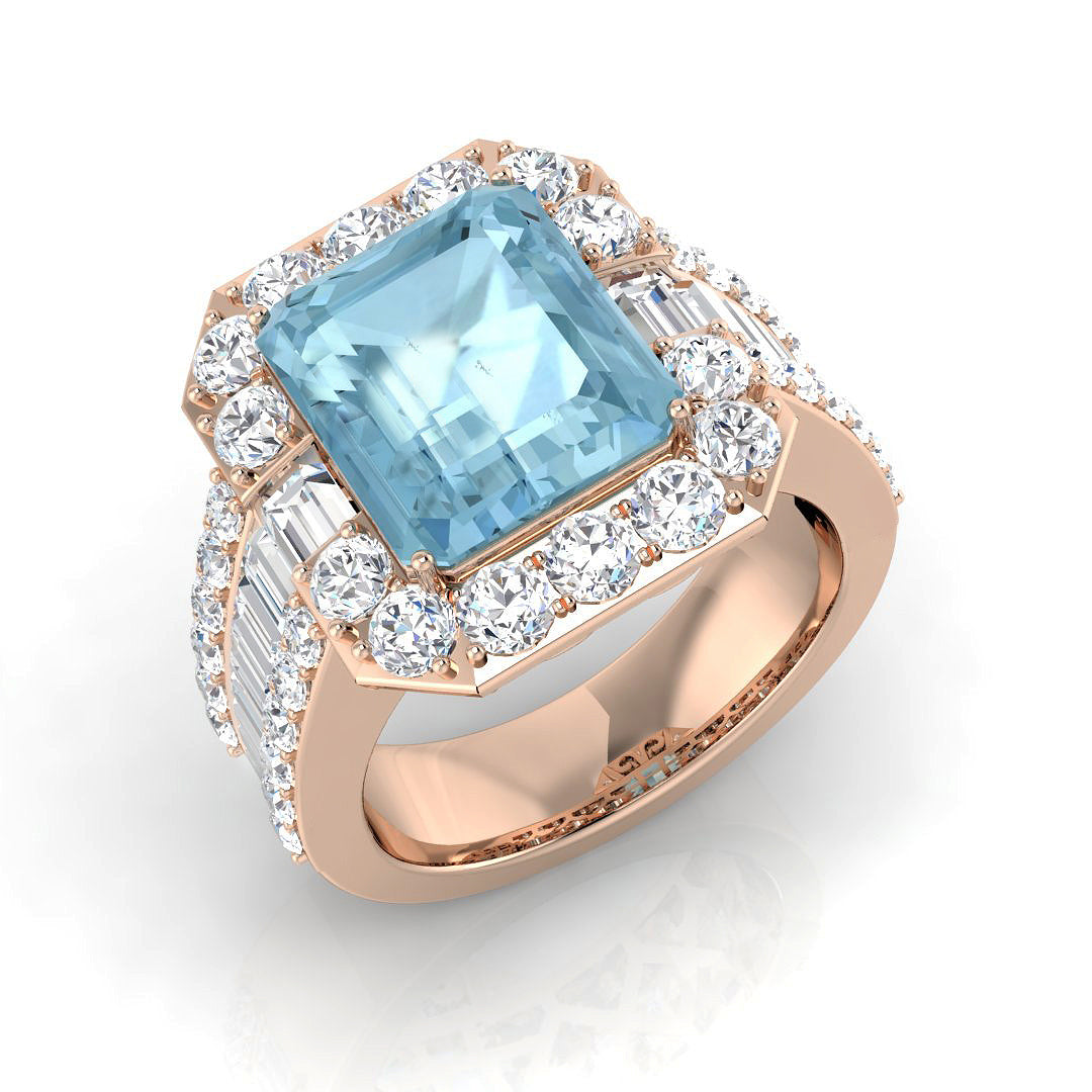 SR384 — Ring - 9k Rose Gold