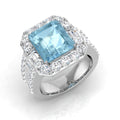 SR384 — Ring - 9k White Gold